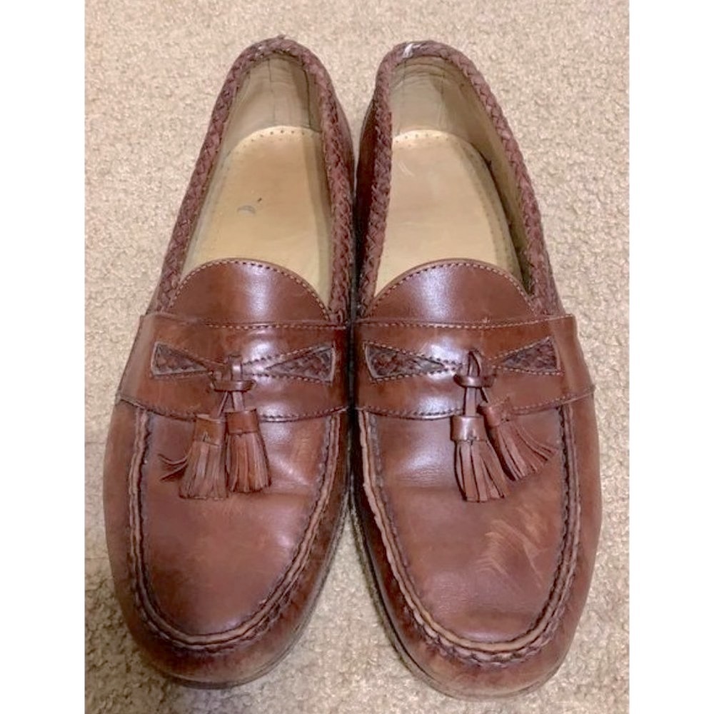 Allen Edmonds Maxfield Mens Loafer Chili Brown Size 12 D Style 47716 Loafers